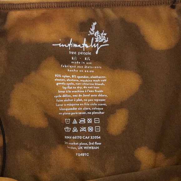 Free people skinny strap crop top - Picture 3 of 3